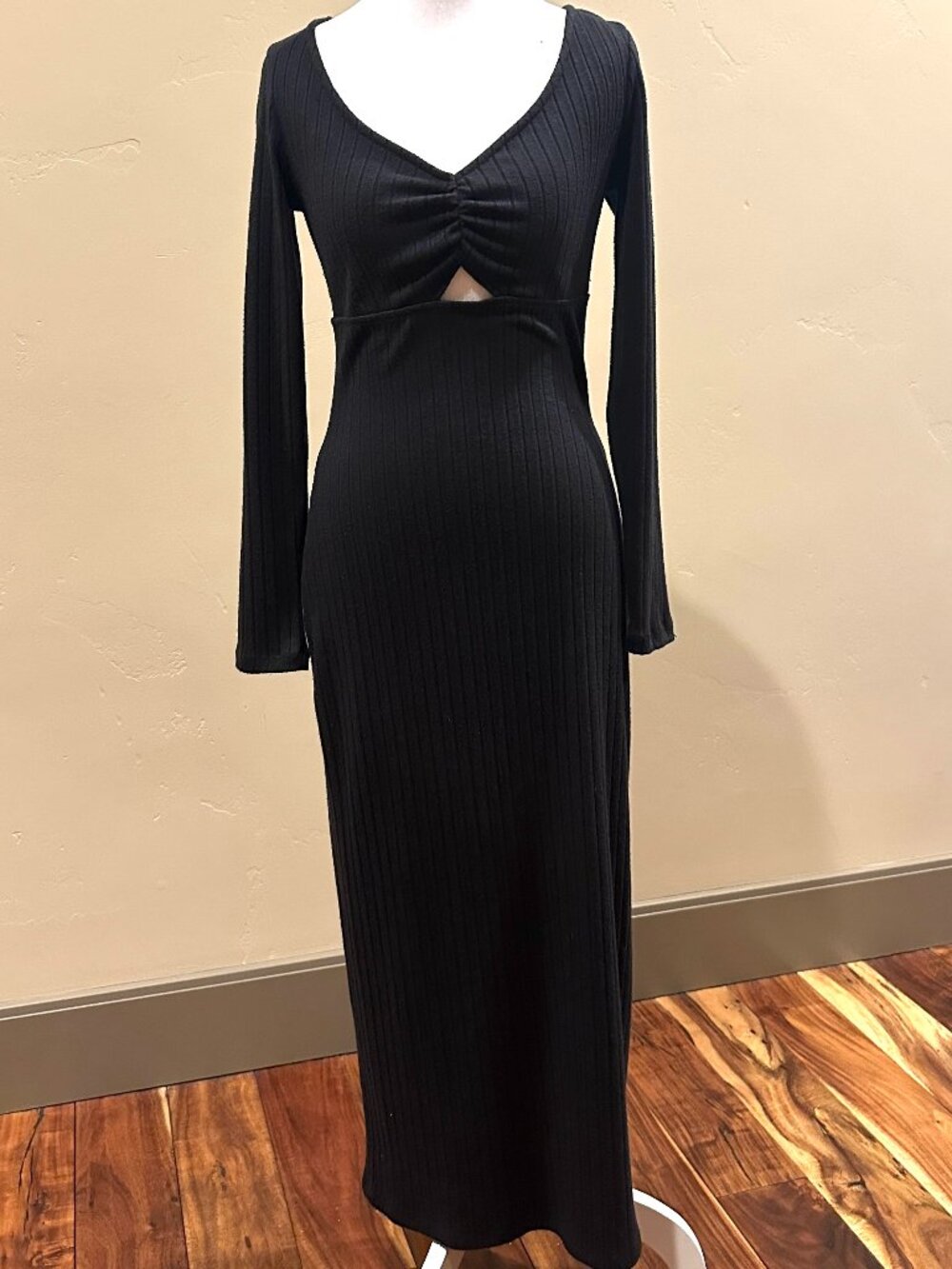 Z SUPPLY ORLA RIB MIDI DRESS SMALL